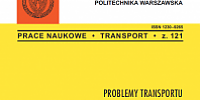 Prace Naukowe Politechniki Warszawskiej - Transport